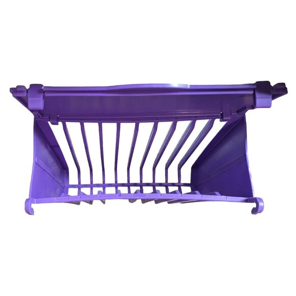 Plastic Hanging Pet Feeder for Hay and Grass for Birdcage or Rodent Enclosure Pu - Picture 4 of 10